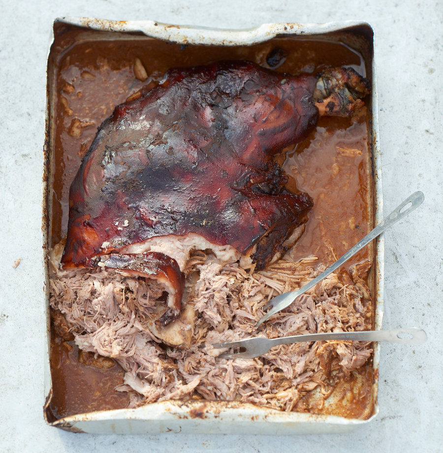 Free-range marinated porchetta
