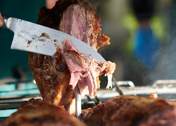 Roast lamb