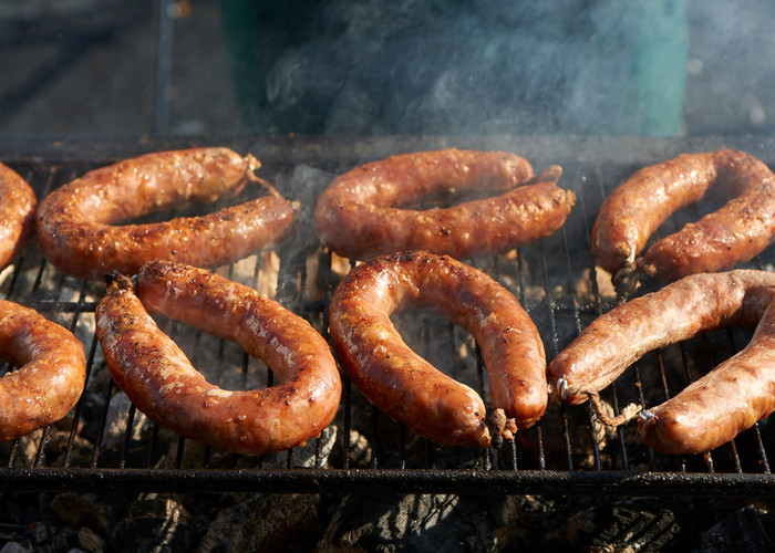 Portuguese barbecue sausage