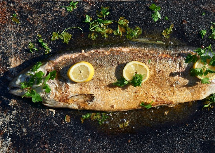 Gipsy Hill Smokehouse roasted salmon