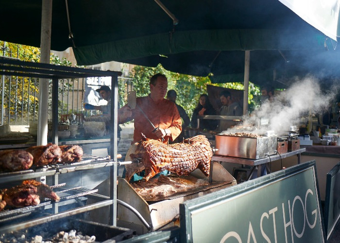 Hog roast Borough Market